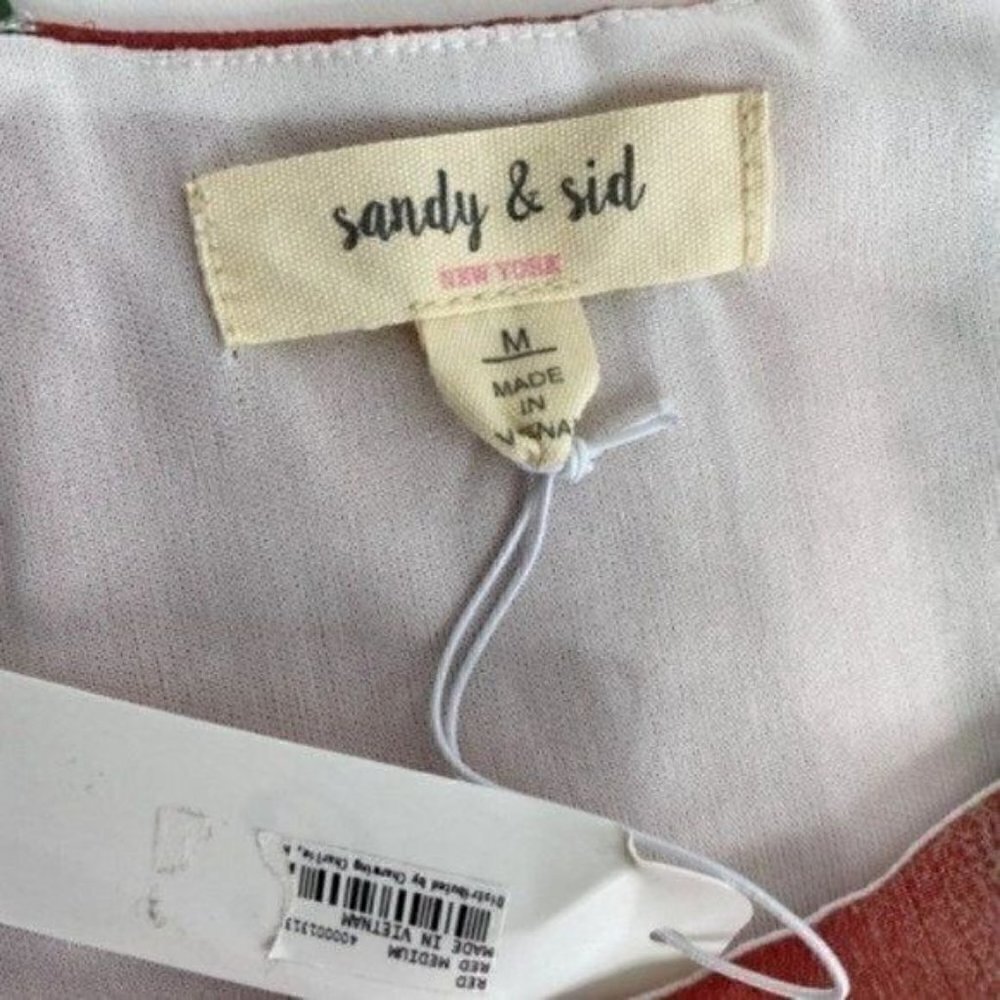 Sandy & Sid New York sleeveless blouse tank top cami  size Medium NWT - Picture 7 of 8